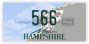 566  license plate in NH