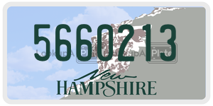 5660213  license plate in NH