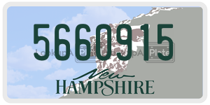 5660915  license plate in NH