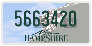 5663420  license plate in NH