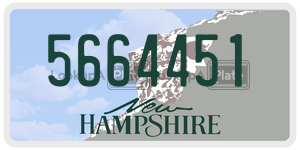 5664451  license plate in NH