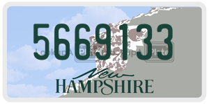 5669133  license plate in NH