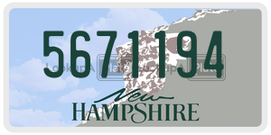 5671194  license plate in NH