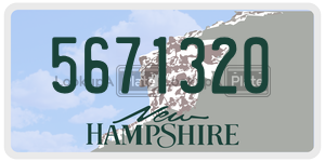5671320  license plate in NH