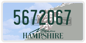5672067  license plate in NH