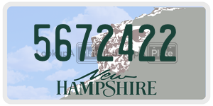 5672422  license plate in NH