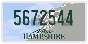 5672544  license plate in NH