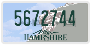 5672744  license plate in NH