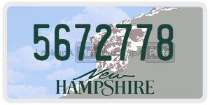5672778  license plate in NH