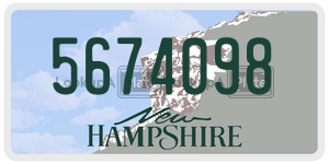 5674098  license plate in NH