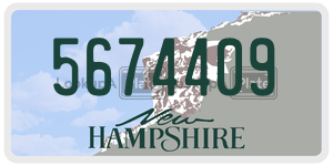 5674409  license plate in NH