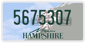 5675307  license plate in NH