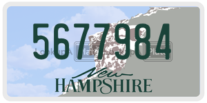 5677984  license plate in NH