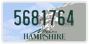 5681764  license plate in NH
