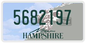 5682197  license plate in NH