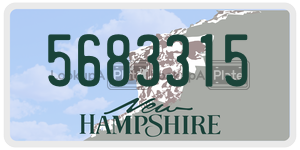 5683315  license plate in NH