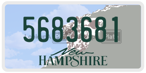 5683681  license plate in NH