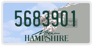 5683901  license plate in NH