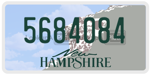 5684084  license plate in NH