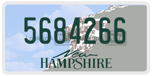 5684266  license plate in NH