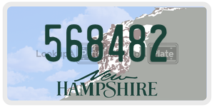 568482  license plate in NH