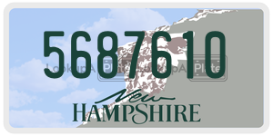 5687610  license plate in NH
