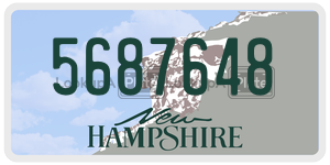 5687648  license plate in NH