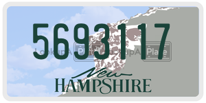 5693117  license plate in NH