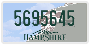 5695645  license plate in NH