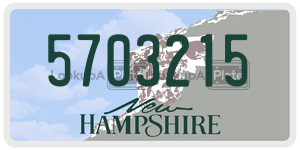 5703215  license plate in NH