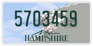 5703459  license plate in NH