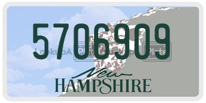 5706909  license plate in NH