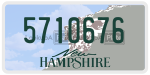 5710676  license plate in NH