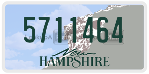 5711464  license plate in NH