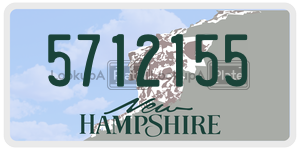 5712155  license plate in NH
