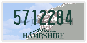 5712284  license plate in NH