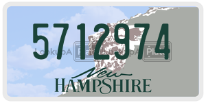 5712974  license plate in NH
