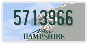 5713966  license plate in NH