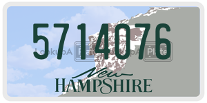 5714076  license plate in NH