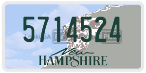 5714524  license plate in NH
