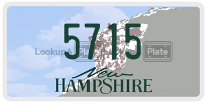 5715  license plate in NH