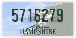 5716279  license plate in NH