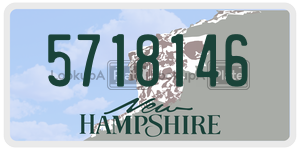 5718146  license plate in NH