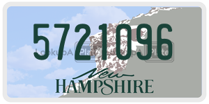 5721096  license plate in NH