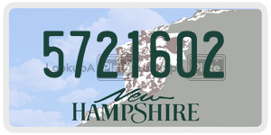 5721602  license plate in NH