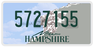 5727155  license plate in NH
