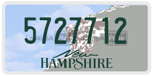5727712  license plate in NH