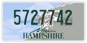5727742  license plate in NH