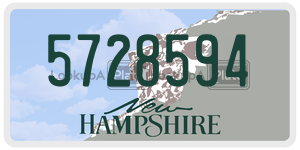 5728594  license plate in NH