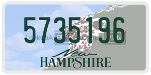 5735196  license plate in NH